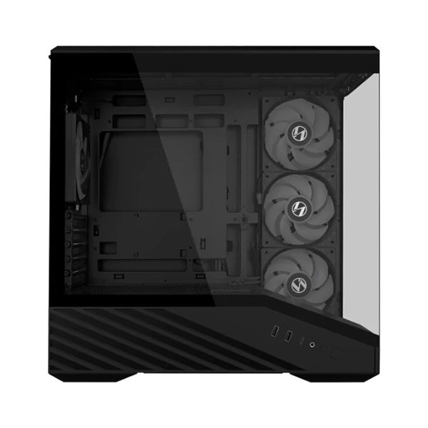 کیس لیان لی Vector V100 MINI فضای داخلی و جای گرافیک 415 میلی‌متر
